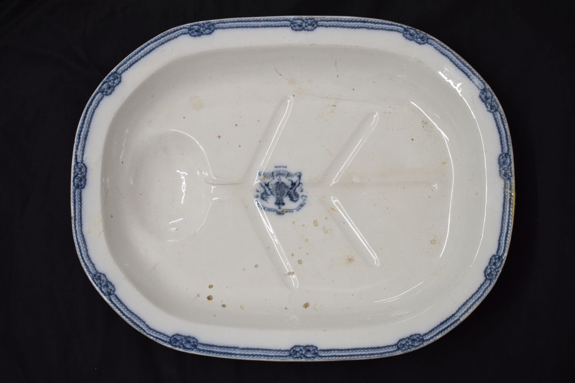 Rare S.S. Great Britain plate comes to Clevedon Salerooms